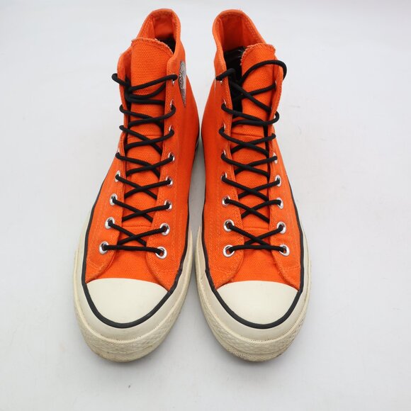 Converse Chuck Taylor Sneaker Gore-Tex Shoes Men's 11 Women's 13 Hi Top Orange - Picture 2 of 10